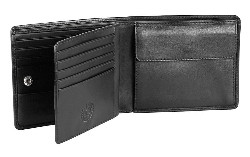 Bugatti Portemonnaie Primo Scheintasche mit Klappe M Schwarz