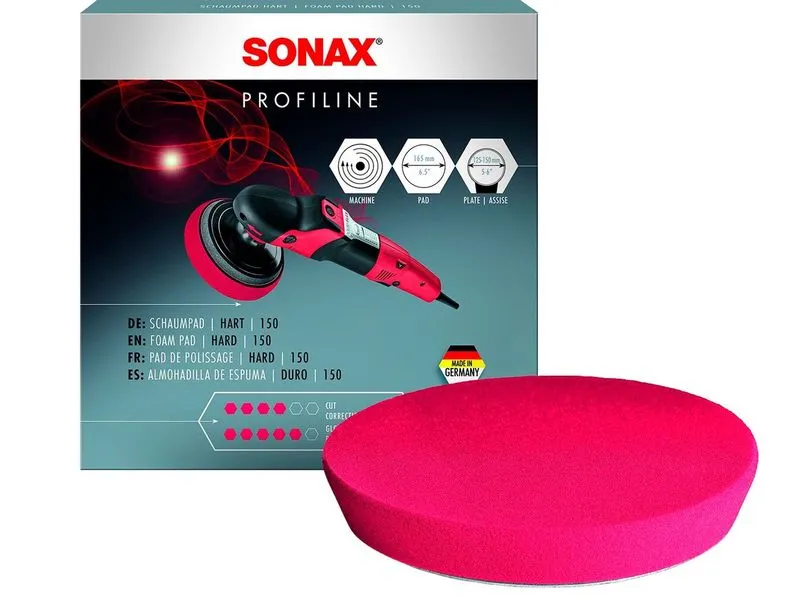 Sonax PROFILINE Polierpad, hart, Ø 165 mm