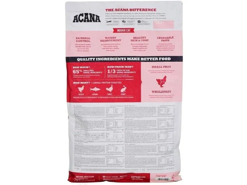 Acana Trockenfutter Indoor Entrée 4.5 kg Acana Trockenfutter Indoor Entrée 4.5 kg