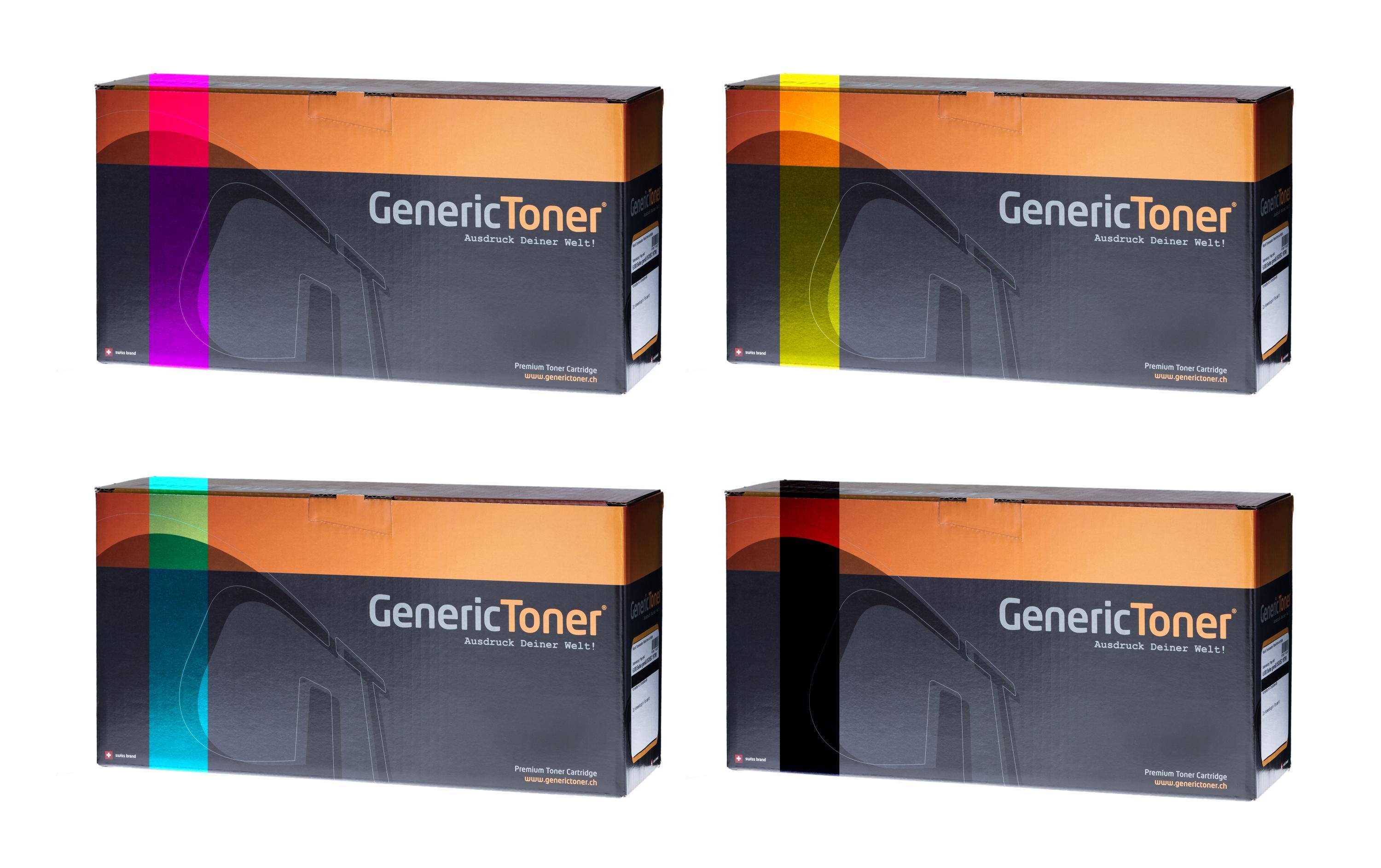 GenericToner Tonerset Brother TN-241/245 Black/Cyan/Magenta/Yellow GenericToner Tonerset Brother TN-241/245 Black/Cyan/Magenta/Yellow