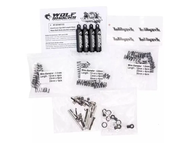 Hobbytech Stossdämpfer Wolf 90 mm 4 Stück Hobbytech Stossdämpfer Wolf 90 mm 4 Stück