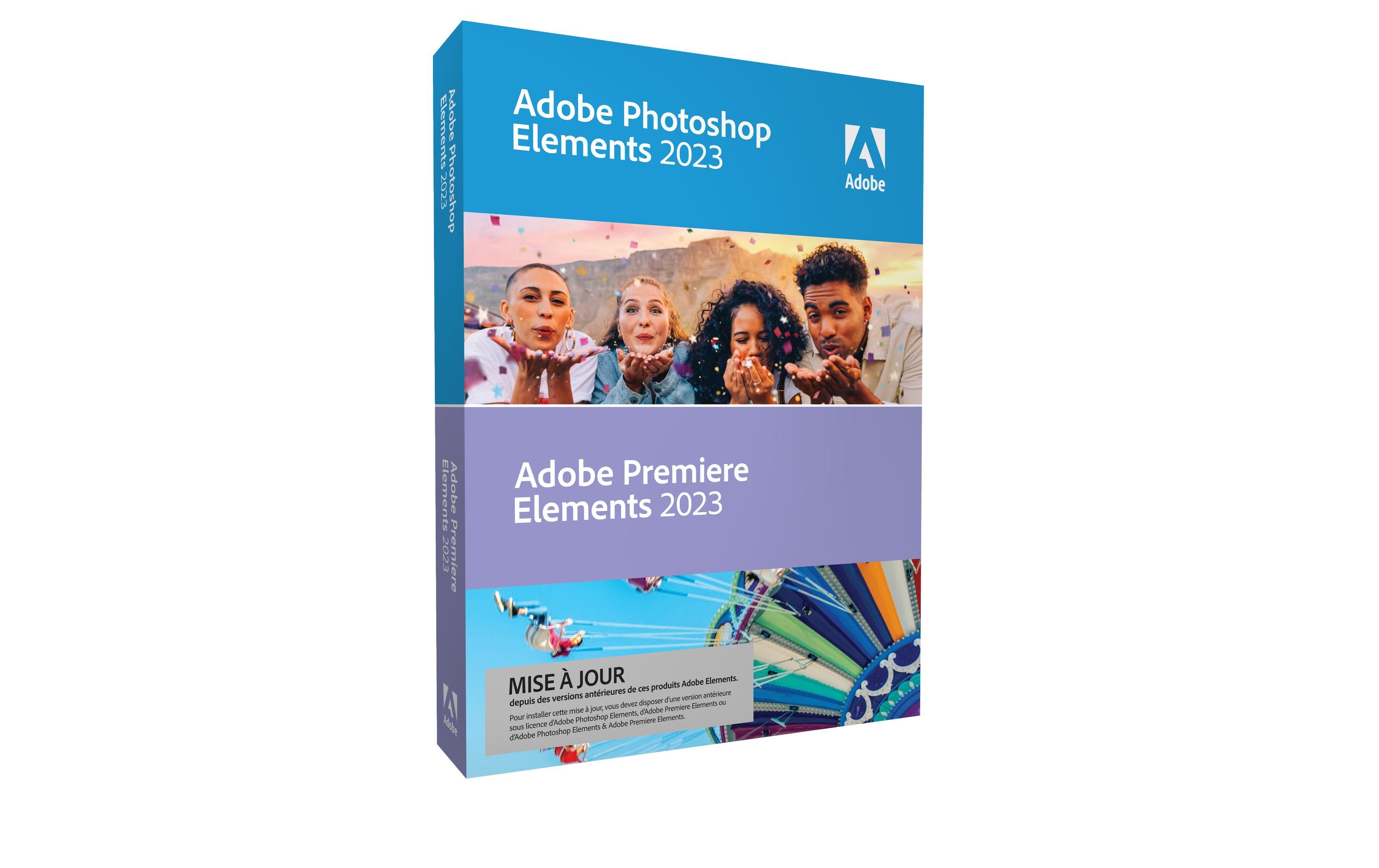 Adobe Photoshop & Premiere Elements 23 Box, Upgrade, Französisch