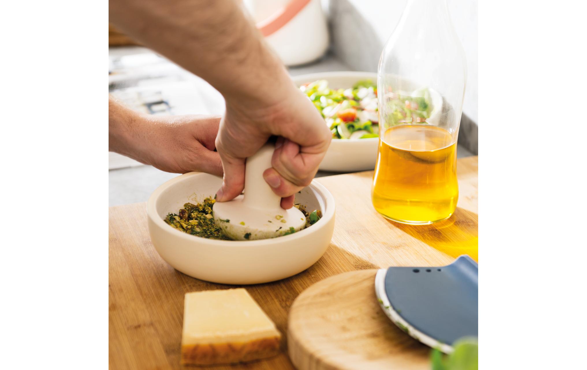 BergHOFF Mörser mit Stössel Leo 17.5 cm, Steingut