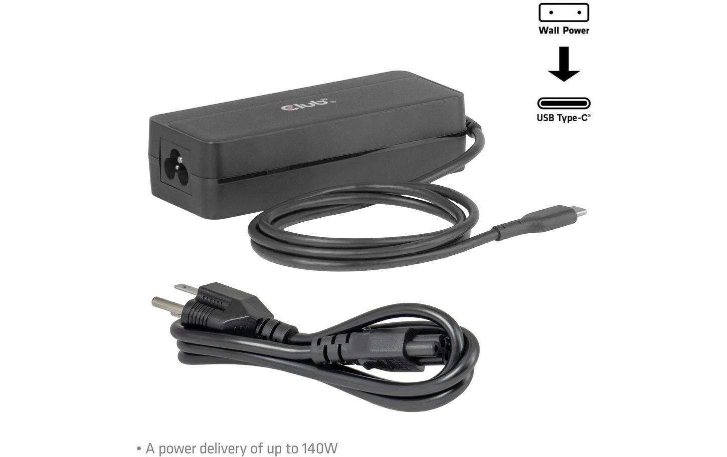 Club 3D Netzteil CAC-1932 USB-C 140W PD 3.1