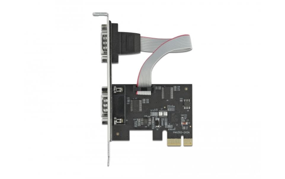 Delock PCI-Express-Karte 90001 2x Seriell / RS-232