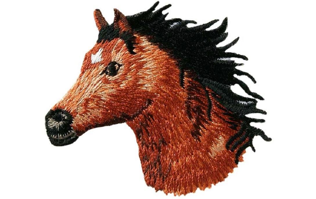 Mono-Quick Aufbügelbild Pferdekopf 1 Stück Mono-Quick Aufbügelbild Pferdekopf 1 Stück