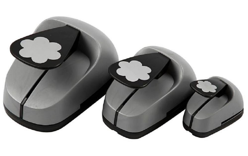 Creativ Company Motivstanzer Blumen 3 Stück