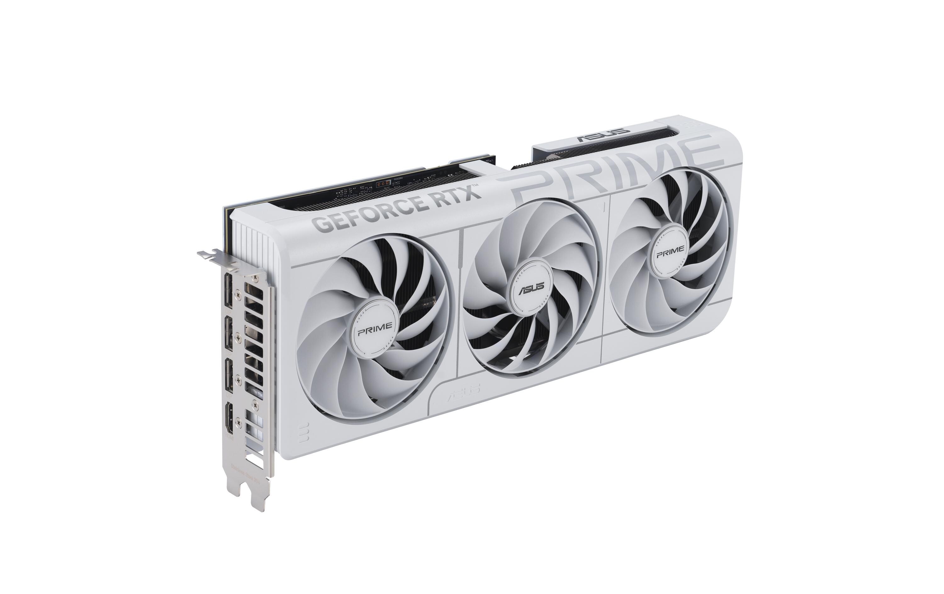 ASUS Grafikkarte PRIME GeForce RTX 5070 12 GB White OC Edition ASUS Grafikkarte PRIME GeForce RTX 5070 12 GB White OC Edition