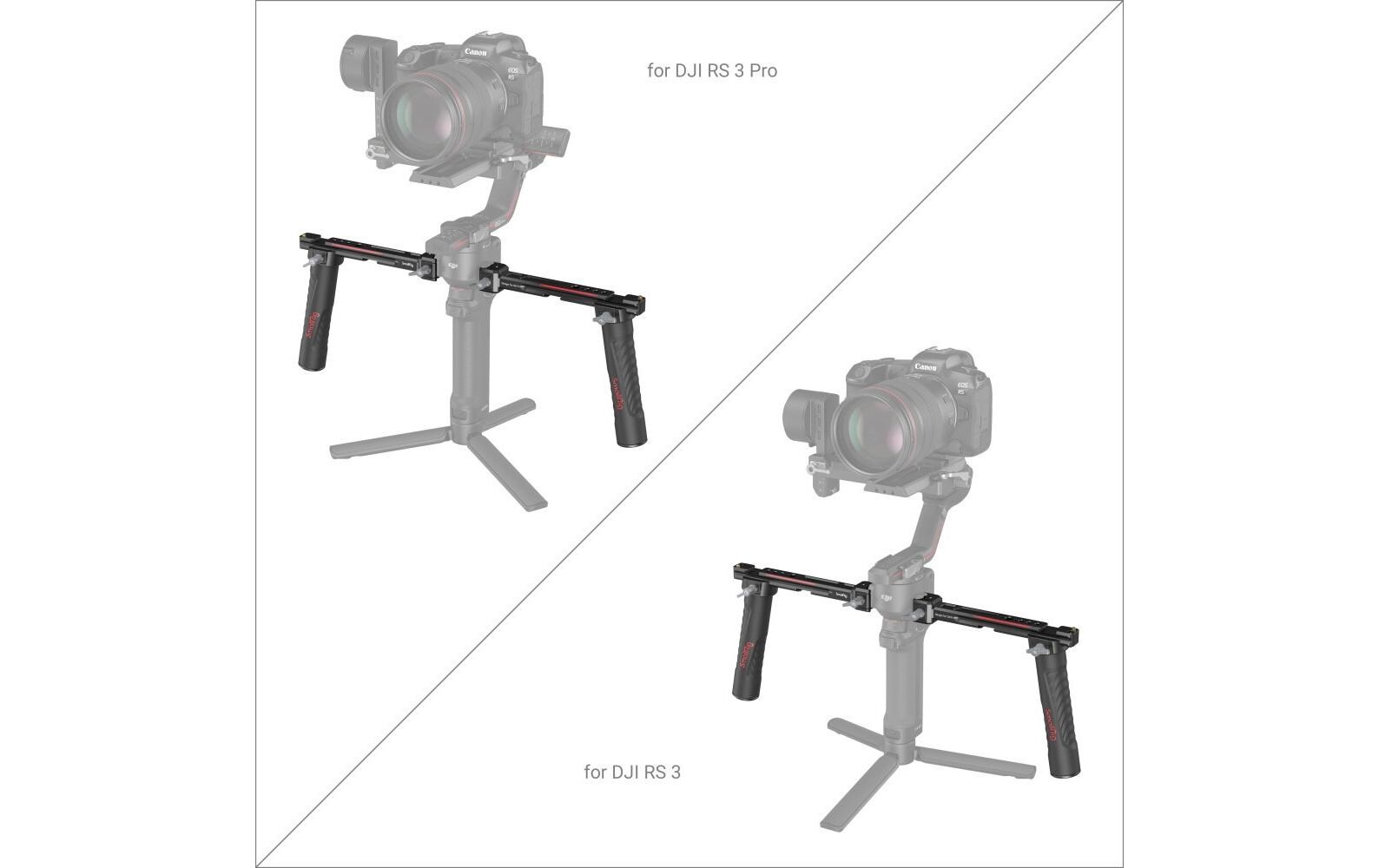 Smallrig Dual-Handgriff für DJI RS 2/RSC2/RS3/RS3 Pro/RS4/RS4 Pro