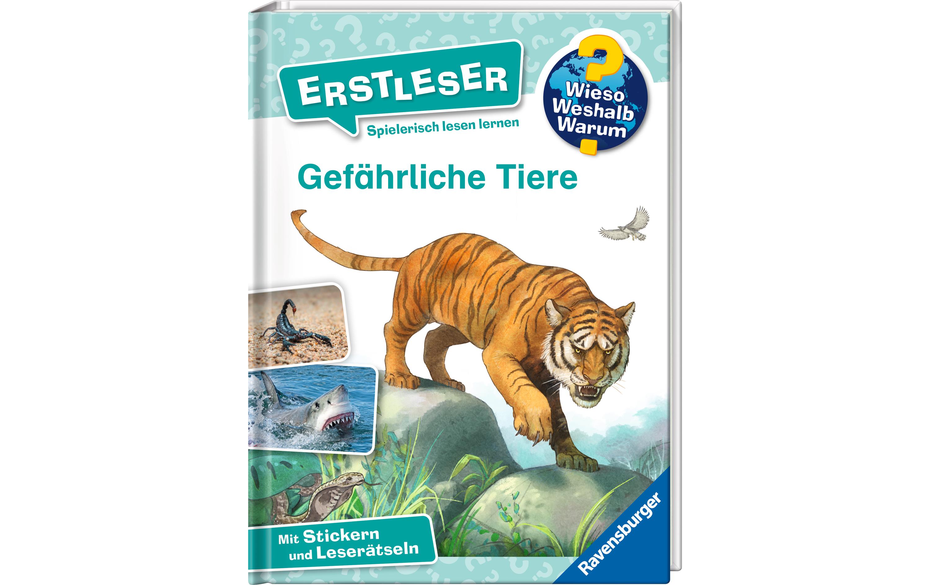 Ravensburger Kinder-Sachbuch WWW Erstleser: Gefährliche Tiere Ravensburger Kinder-Sachbuch WWW Erstleser: Gefährliche Tiere