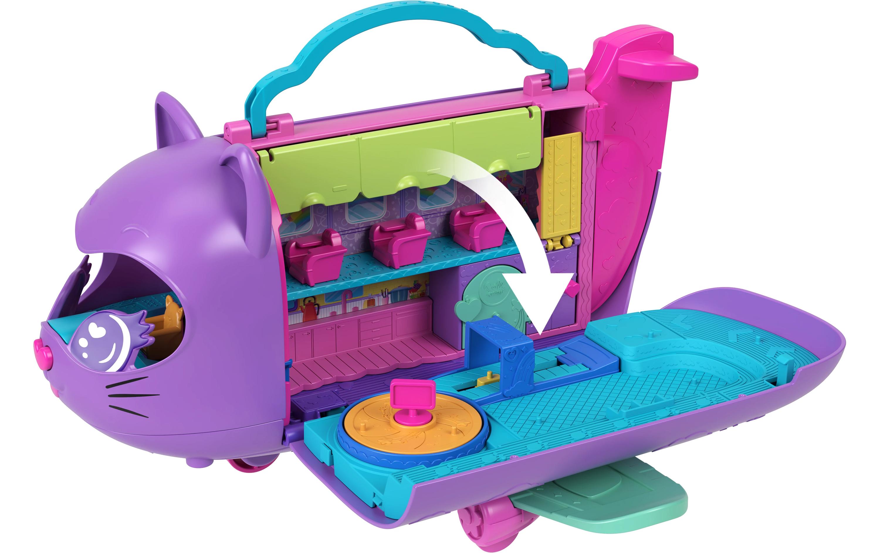 Polly Pocket Spielset Kitty Plane