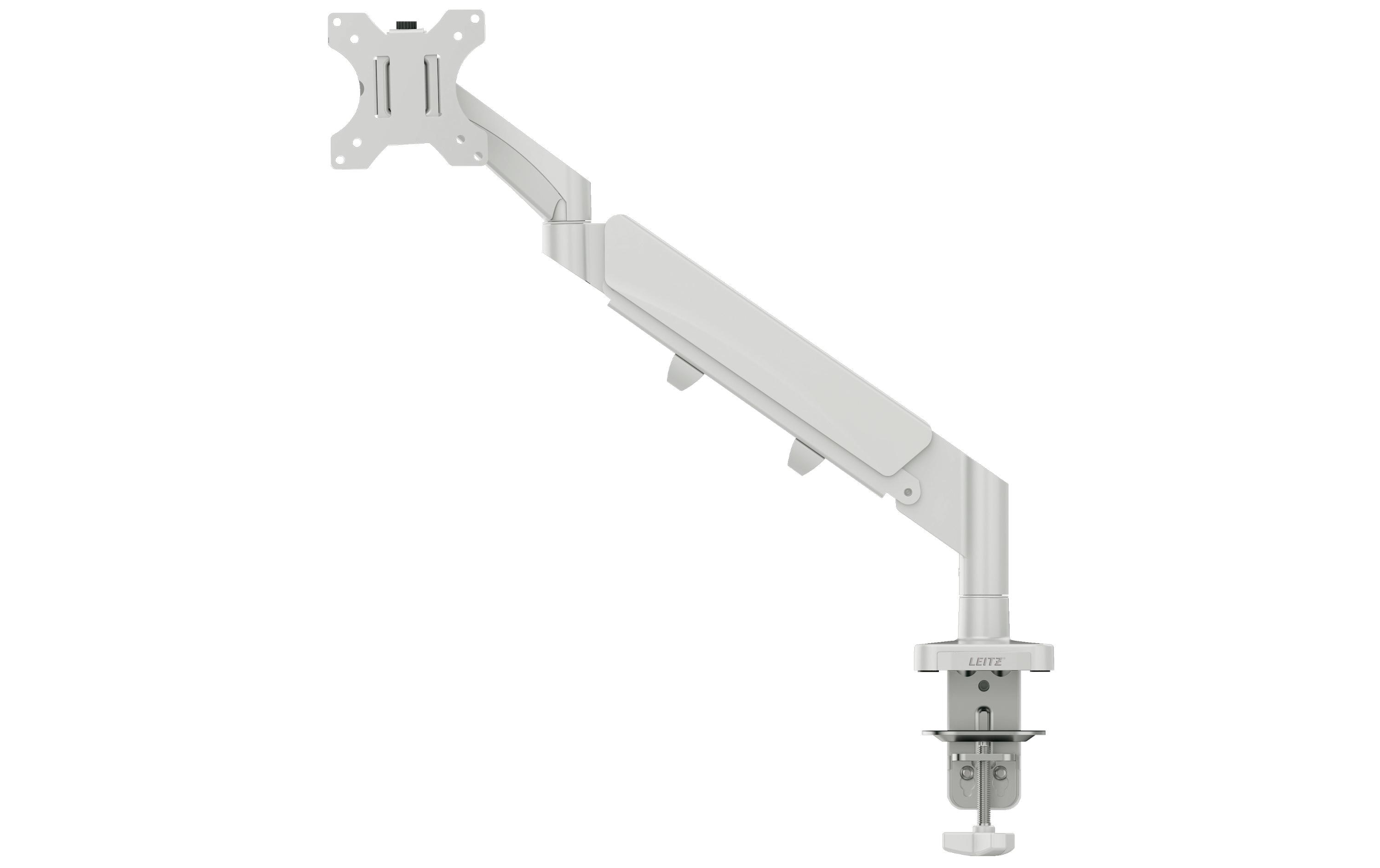 Leitz Tischhalterung Single Monitorarm Ergo bis 9 kg – Grau