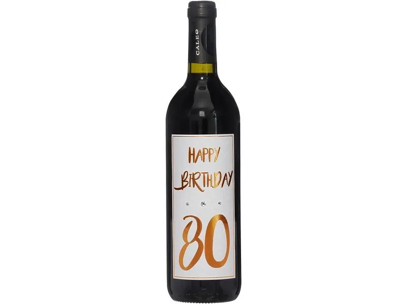 Dreams and Fantasy Geschenkidee Rotwein Happy Birthday 80 Kupfer, 750 ml Dreams and Fantasy Geschenkidee Rotwein Happy Birthday 80 Kupfer, 750 ml