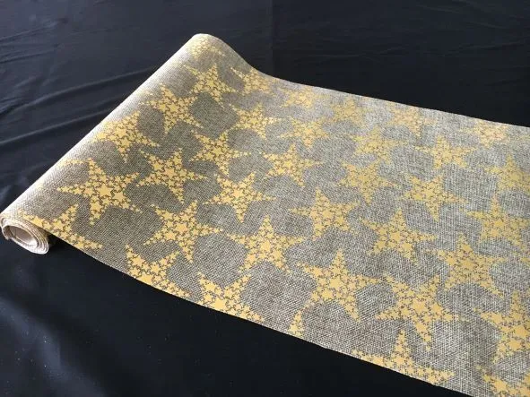 Dameco Sterne 36 cm x 300 cm, Gold