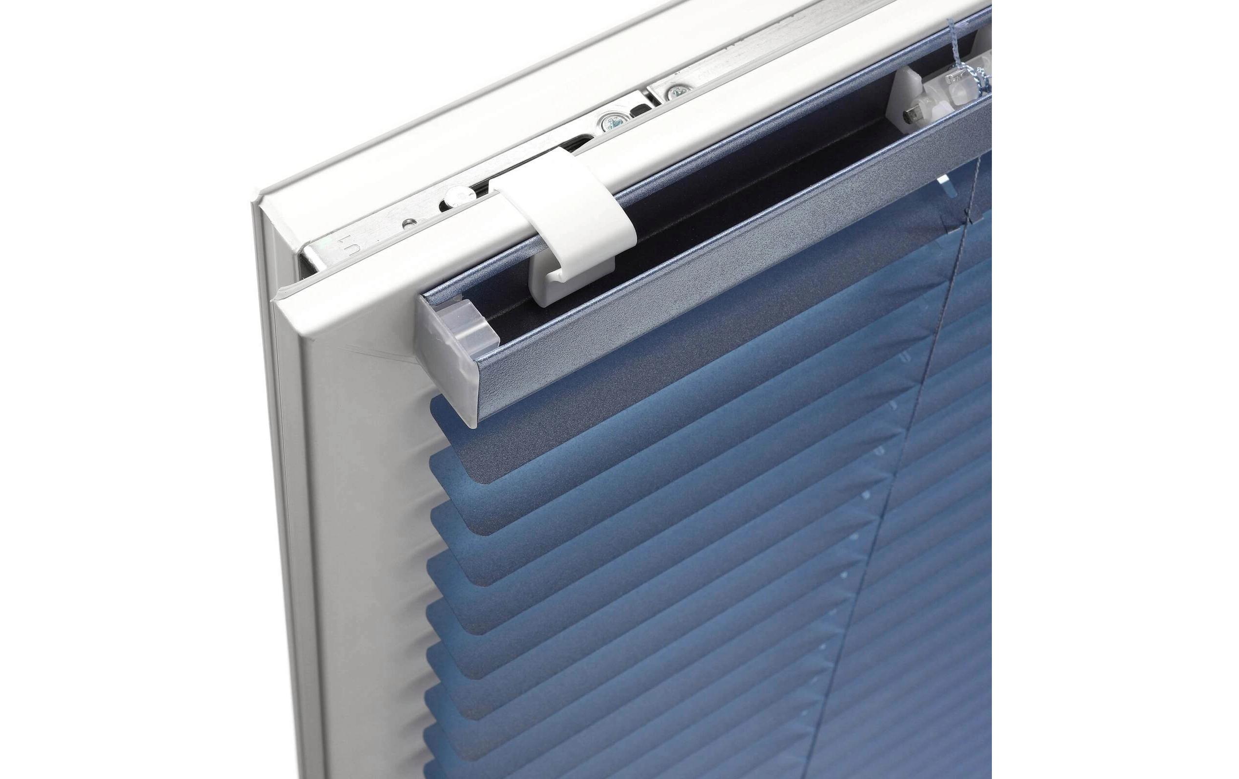 Gardinia Alu-Jal. 25 Klemm 70 x 130 cm, Blau