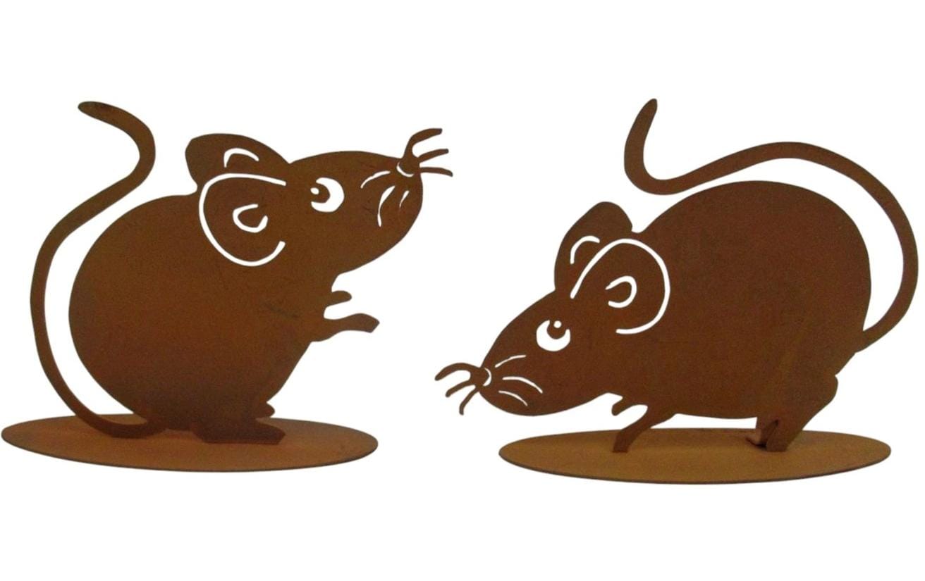 Dameco Dekofigur Mäuse 2er Set