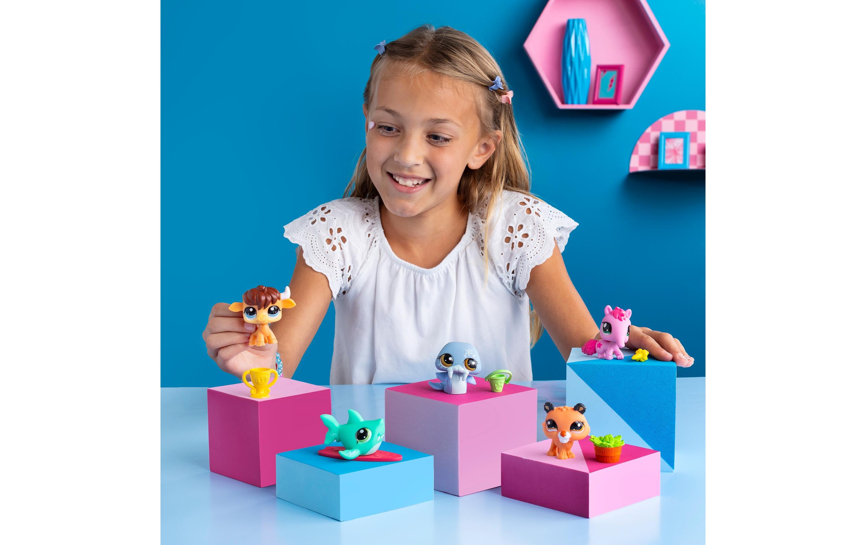 BANDAI Spielfigurenset Littlest Pet Shop – Single Pet assortiert