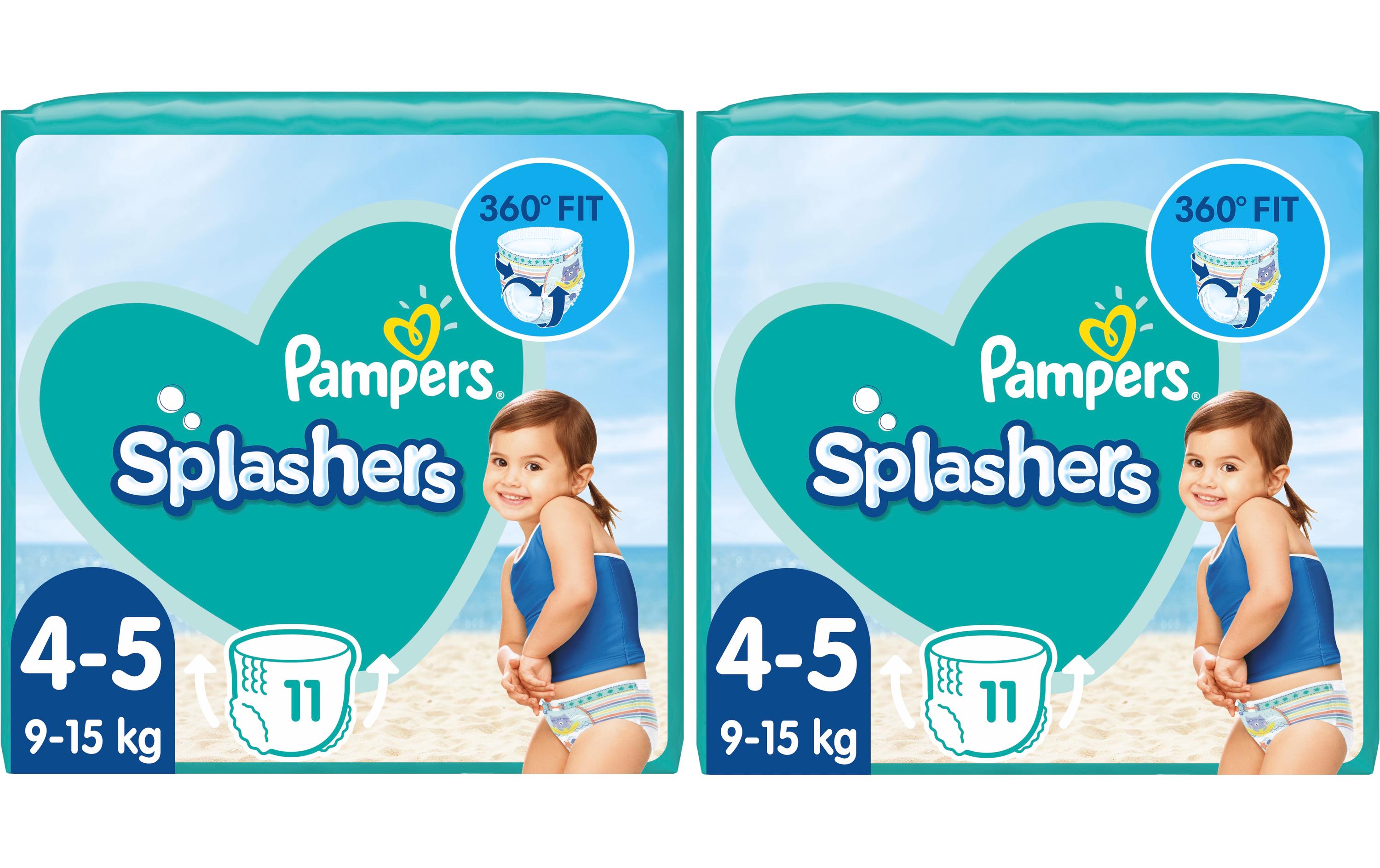 Pampers Windeln Splashers Tragepack Grösse 4-5, 2x 11 Stück Pampers Windeln Splashers Tragepack Grösse 4-5, 2x 11 Stück