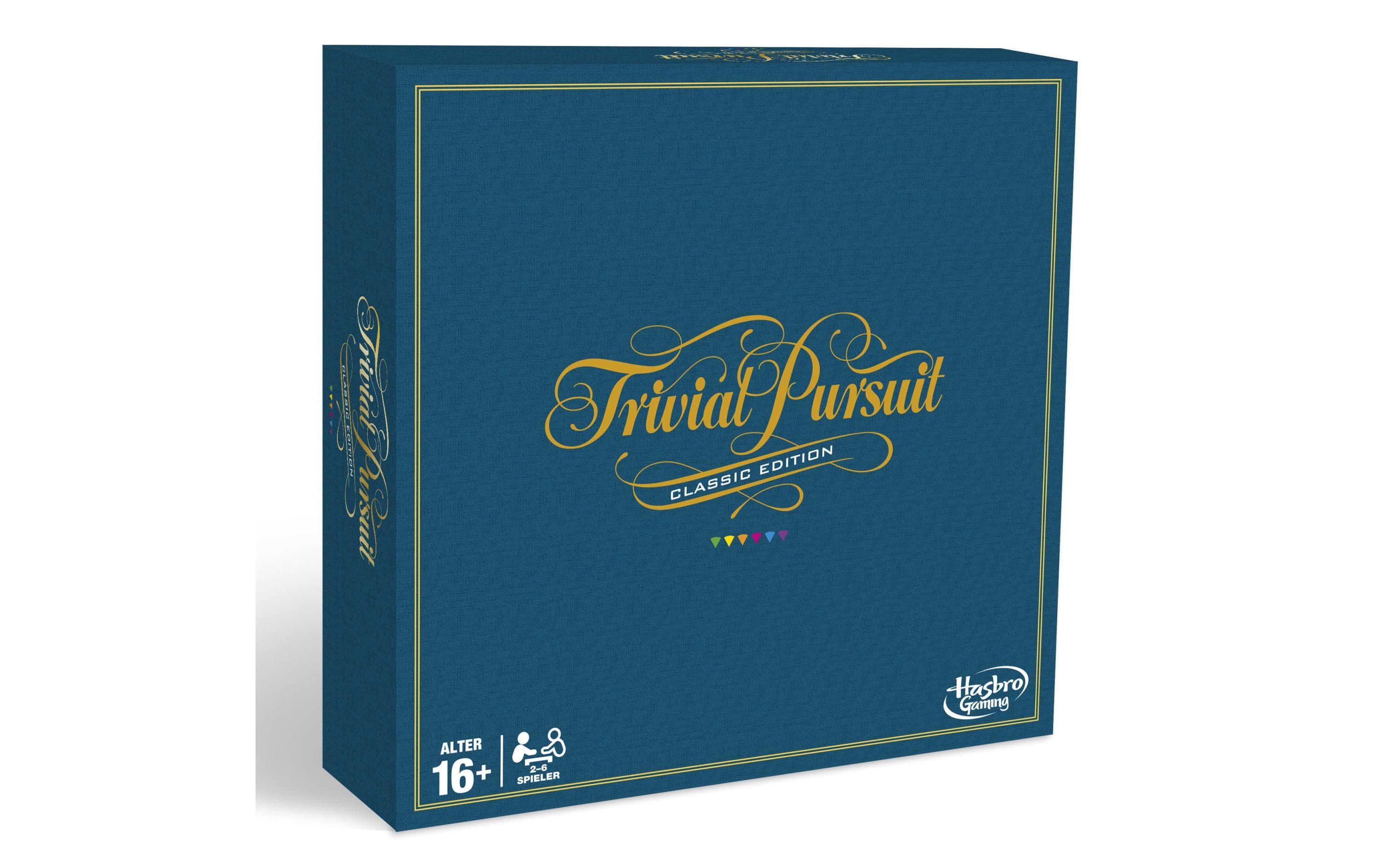 Hasbro Gaming Familienspiel Trivial Pursuit Classic -DE- Hasbro Gaming Familienspiel Trivial Pursuit Classic -DE-