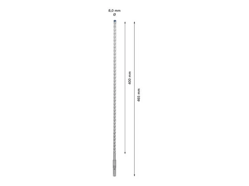 Bosch Professional Hammerbohrer EXPERT SDS plus-7X, 8 x 400 x 465 mm