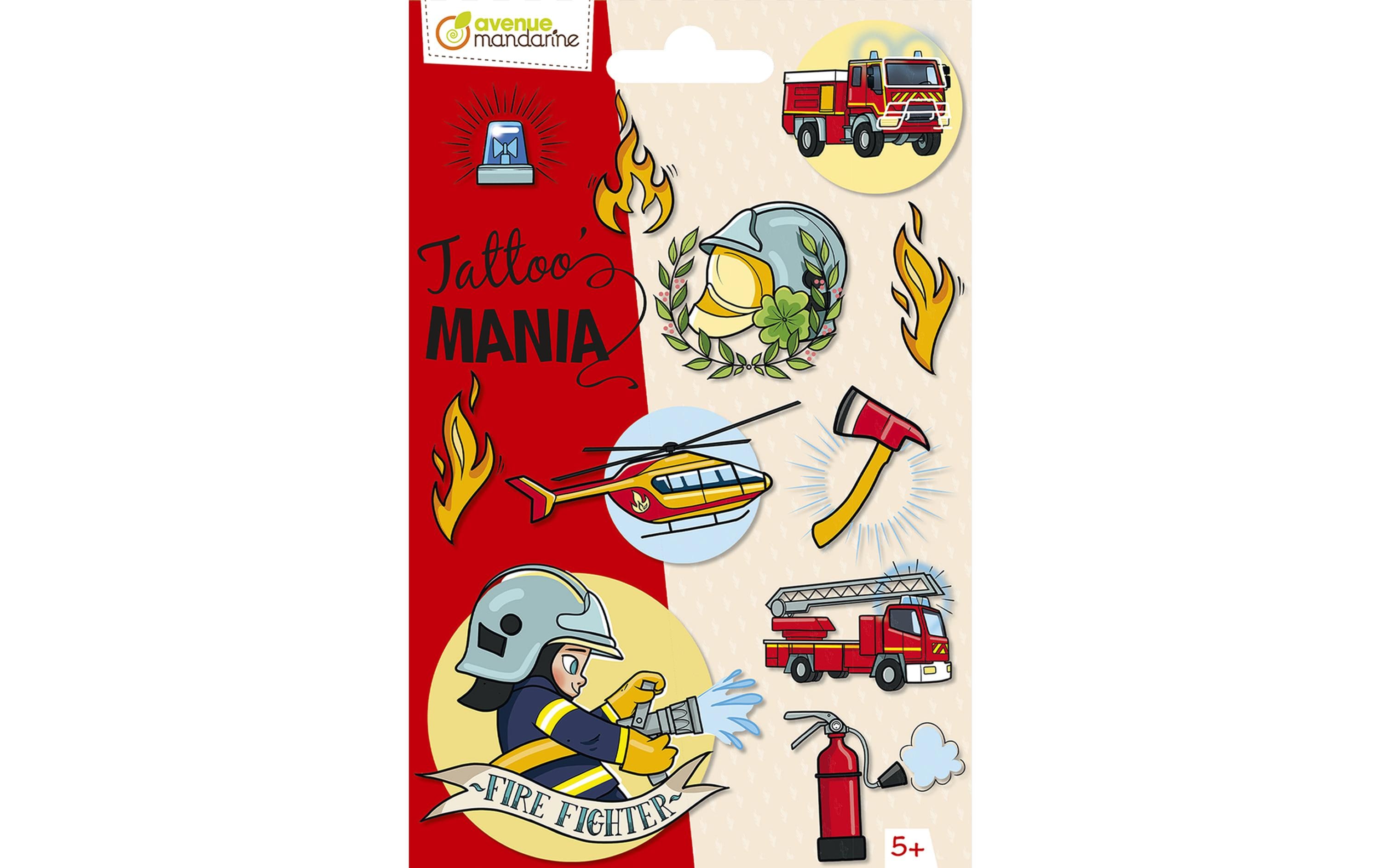 Avenue Mandarine Tattoo Set Tattoo Mania Feuerwehr Avenue Mandarine Tattoo Set Tattoo Mania Feuerwehr