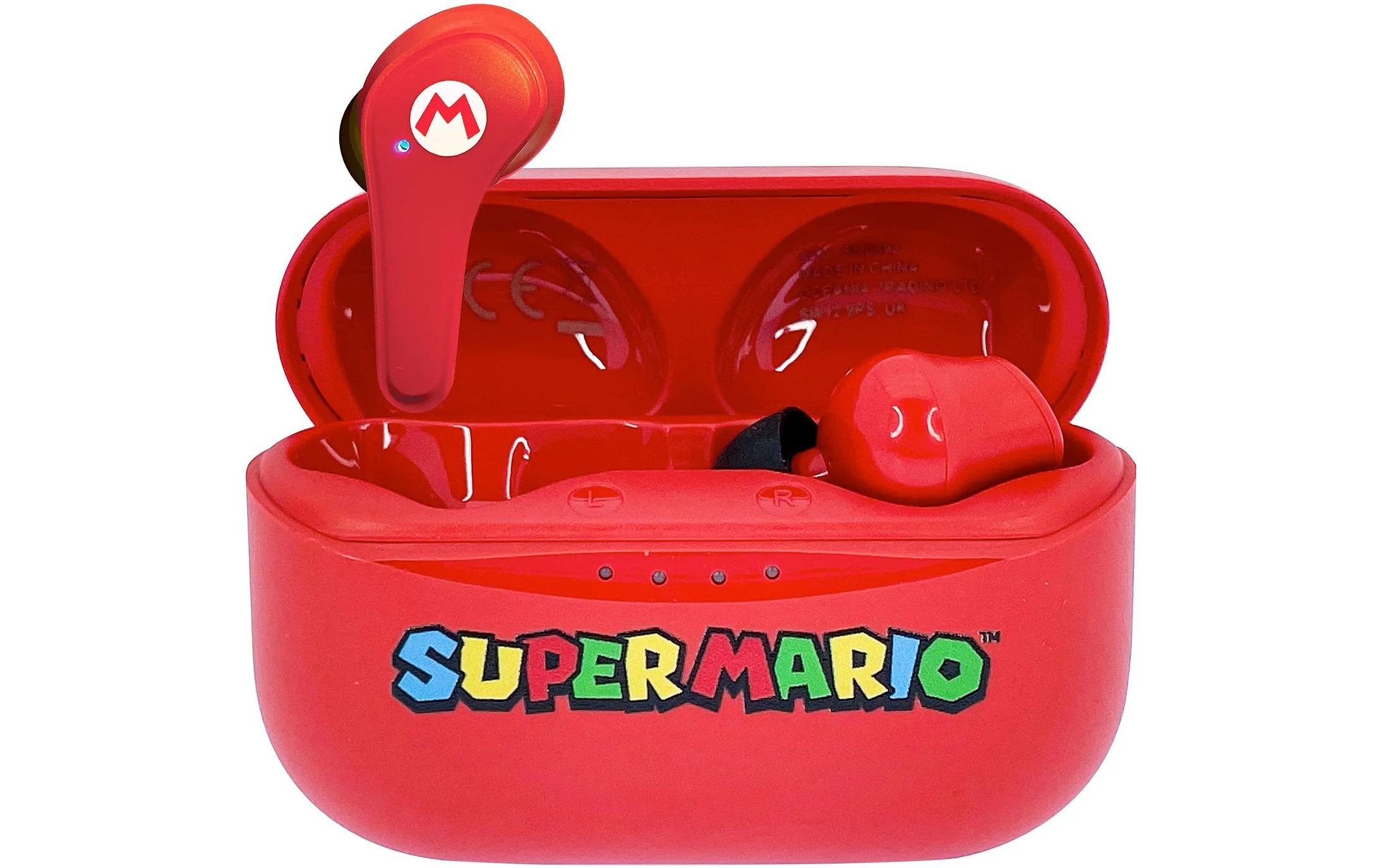 OTL True Wireless In-Ear-Kopfhörer Nintendo Super Mario Rot