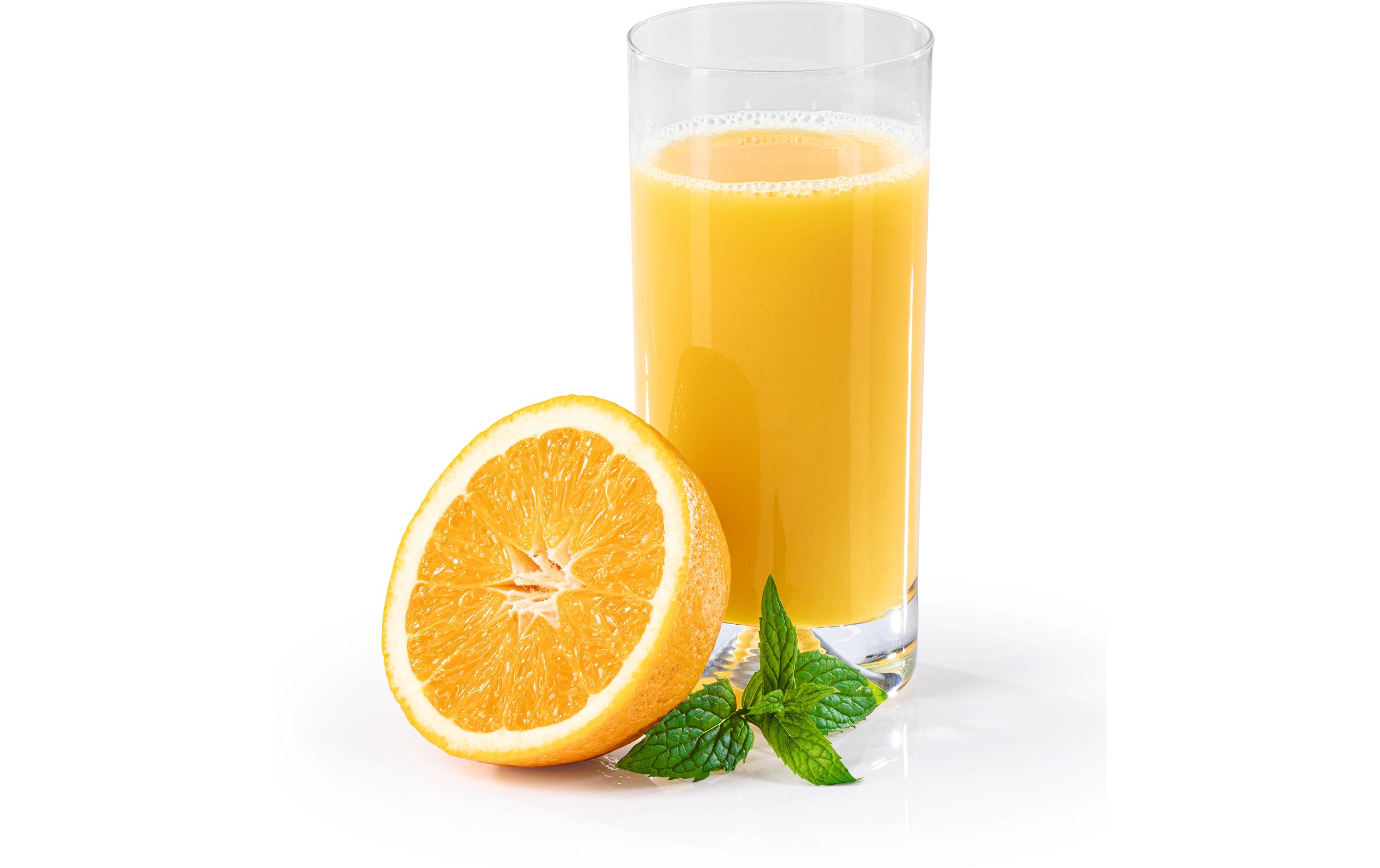 GOURMETmaxx Zitruspresse Orange/Schwarz