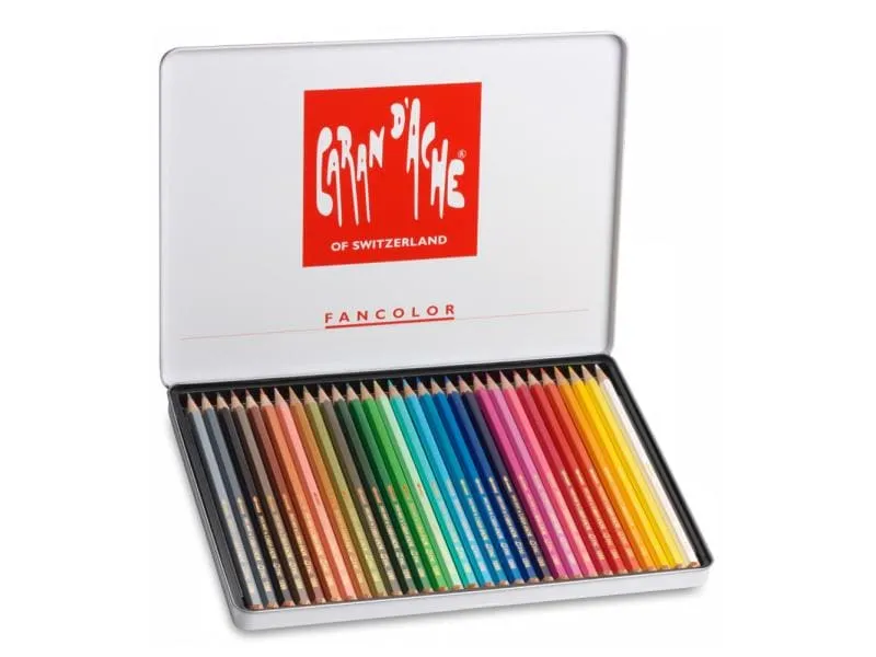 Caran d'Ache Farbstifte Fancolor 30 Stück Caran d'Ache Farbstifte Fancolor 30 Stück