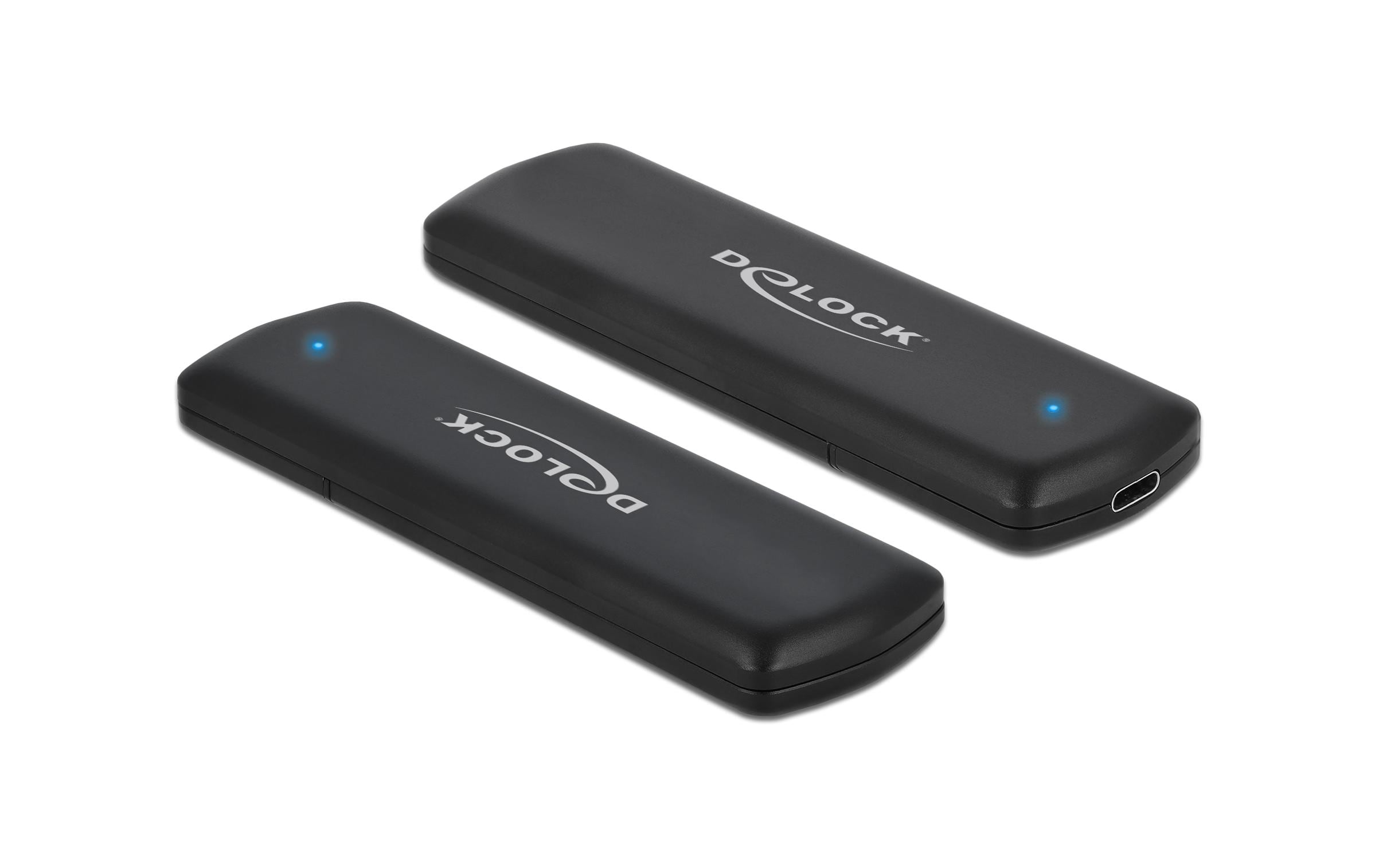 Delock Externes Gehäuse USB 3.1 Gen2 für M.2 NVME&SATA SSD Delock Externes Gehäuse USB 3.1 Gen2 für M.2 NVME&SATA SSD