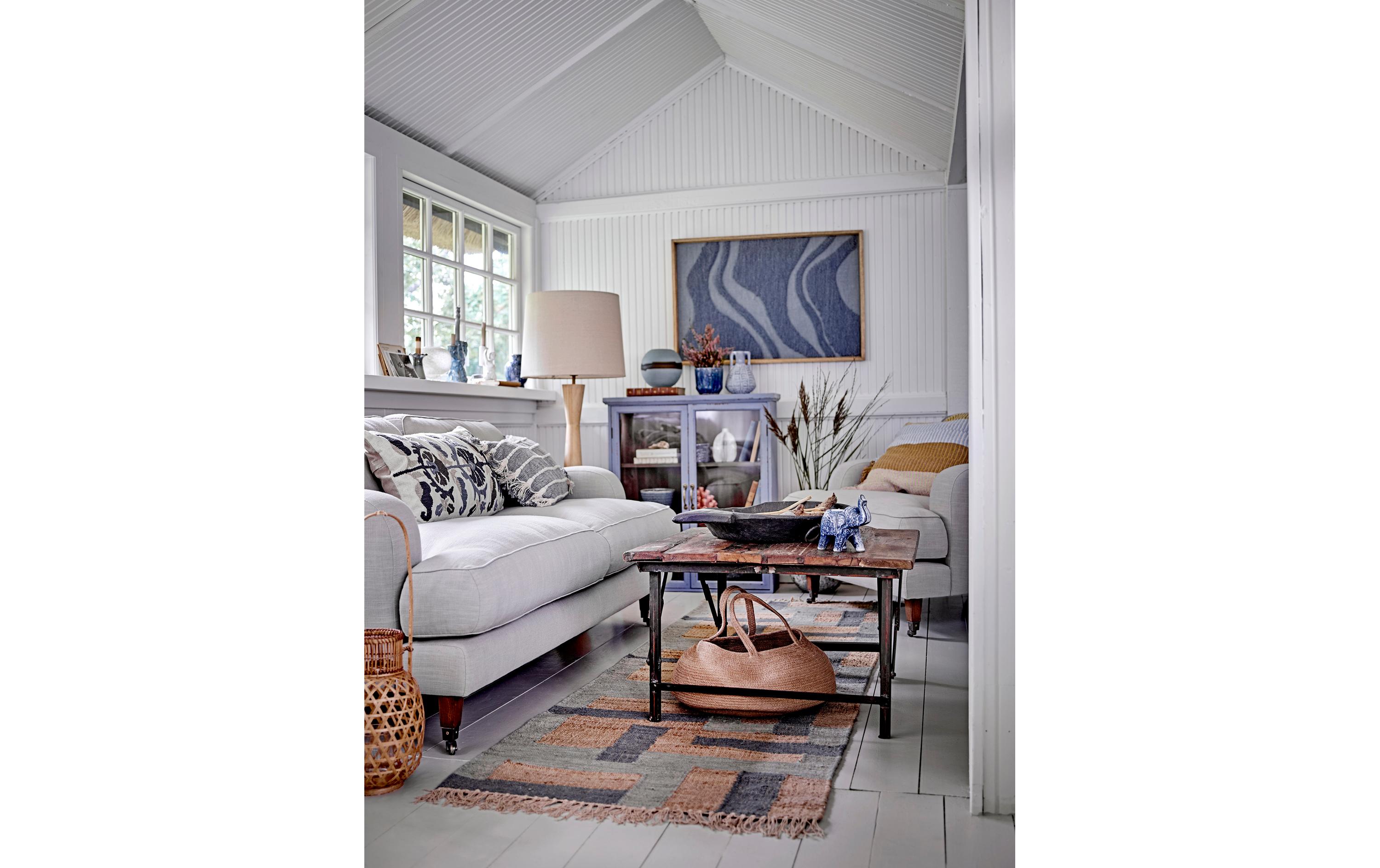 Bloomingville Windlicht Oliphant 8 cm, Steingut