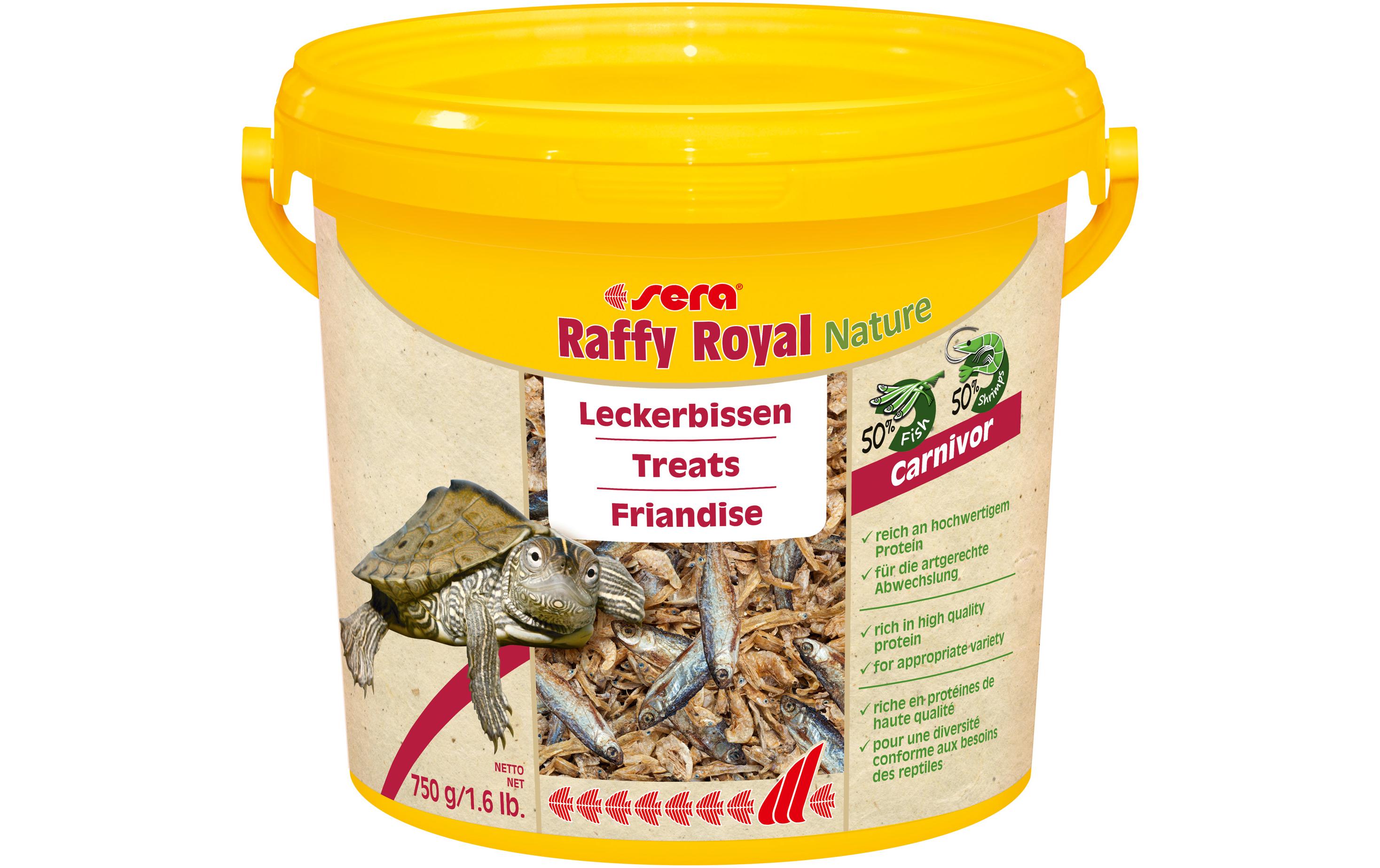 sera Leckerbissen Raffy Royal Nature, 3800 ml, 750g