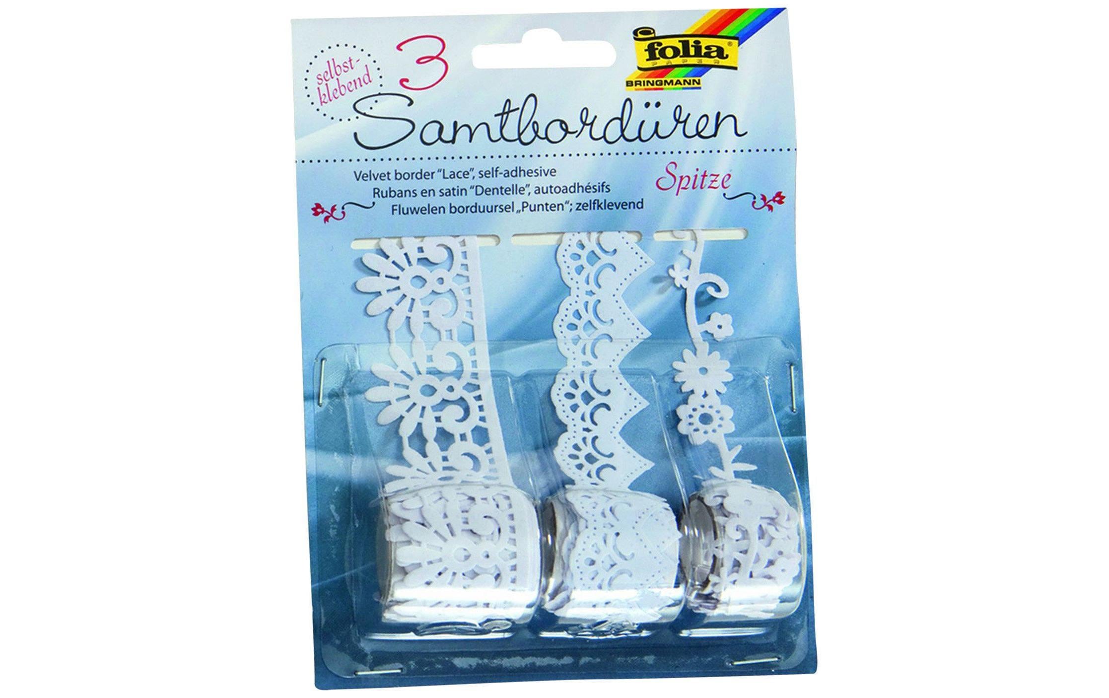 Folia Washi Tape Spitze Weiss Folia Washi Tape Spitze Weiss