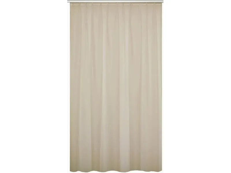 Hubatka Tagvorhang Voile mit Gleitern 200 cm x 240 cm, Creme Hubatka Tagvorhang Voile mit Gleitern 200 cm x 240 cm, Creme