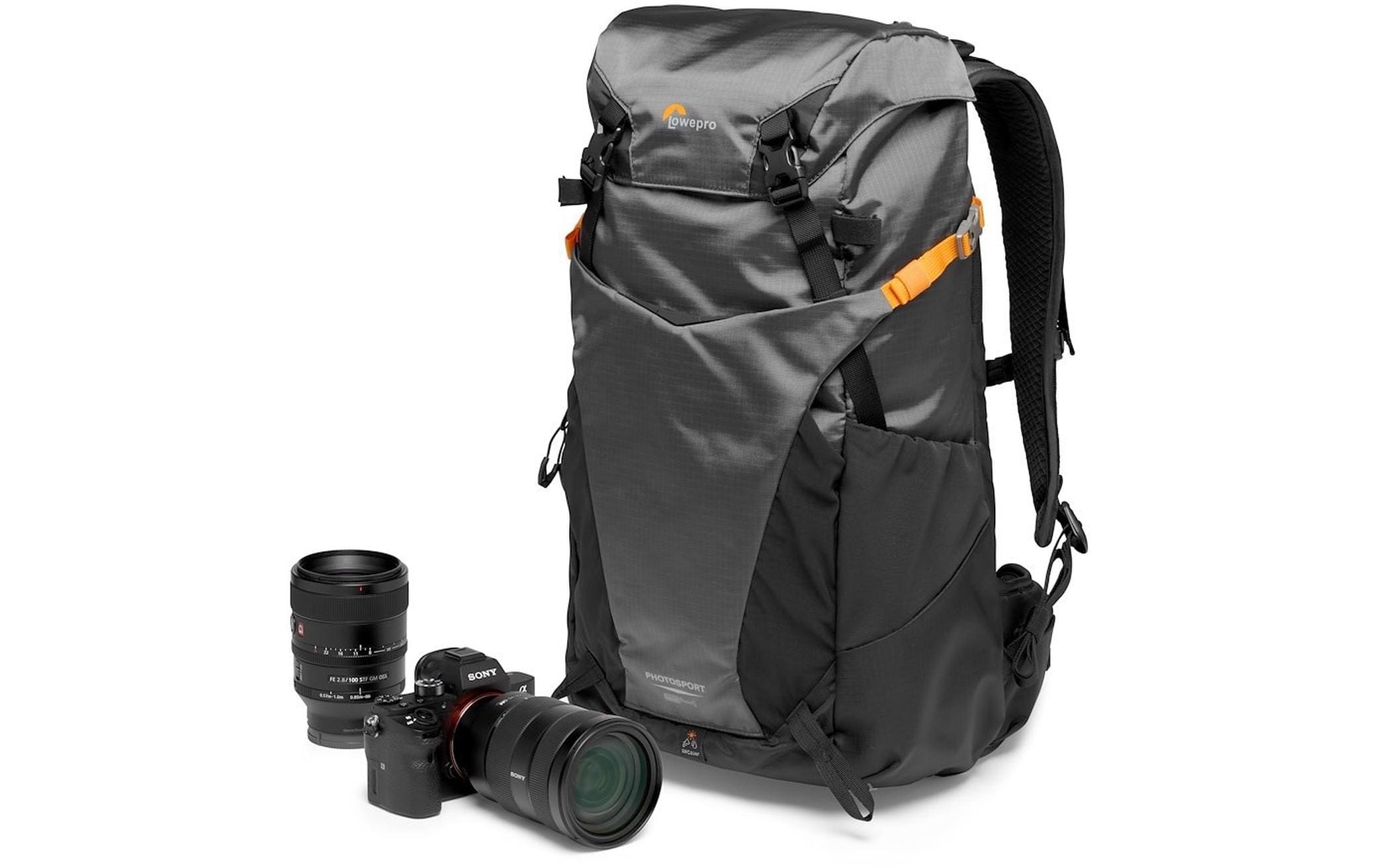 Lowepro Fotorucksack PhotoSport BP 24L AW III (GRL) Grau/Schwarz