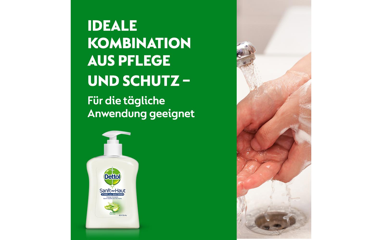 Dettol Flüssigseife Aloe Vera 250 ml Dettol Flüssigseife Aloe Vera 250 ml