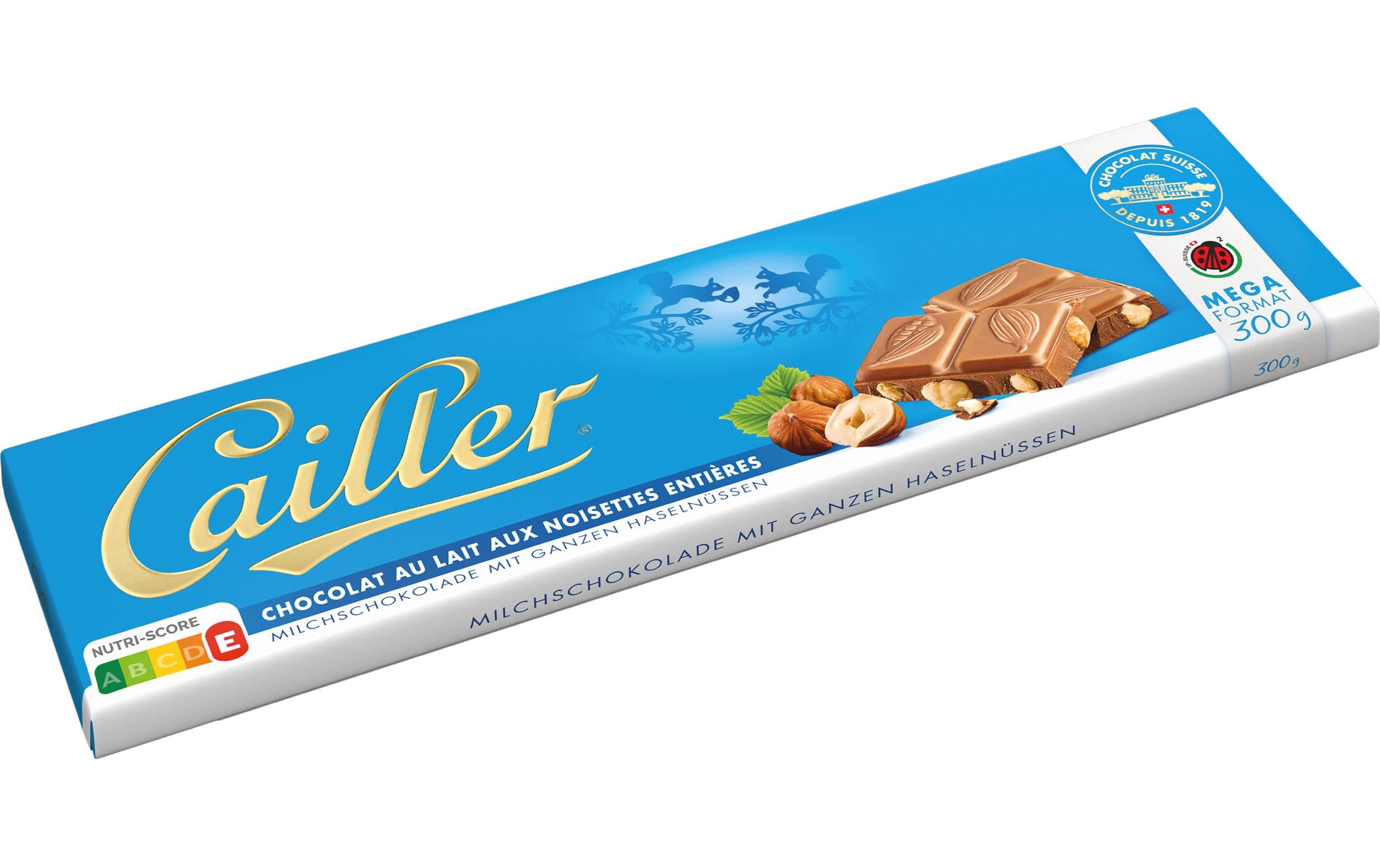 Cailler Tafelschokolade Milch Haselnuss 300 g Cailler Tafelschokolade Milch Haselnuss 300 g