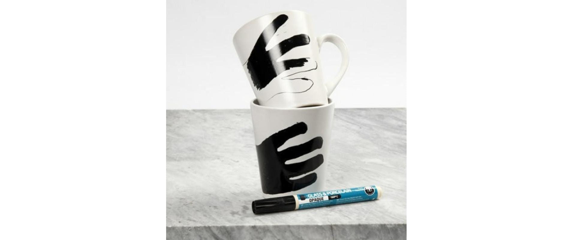 Creativ Company Porzellantasse Weiss