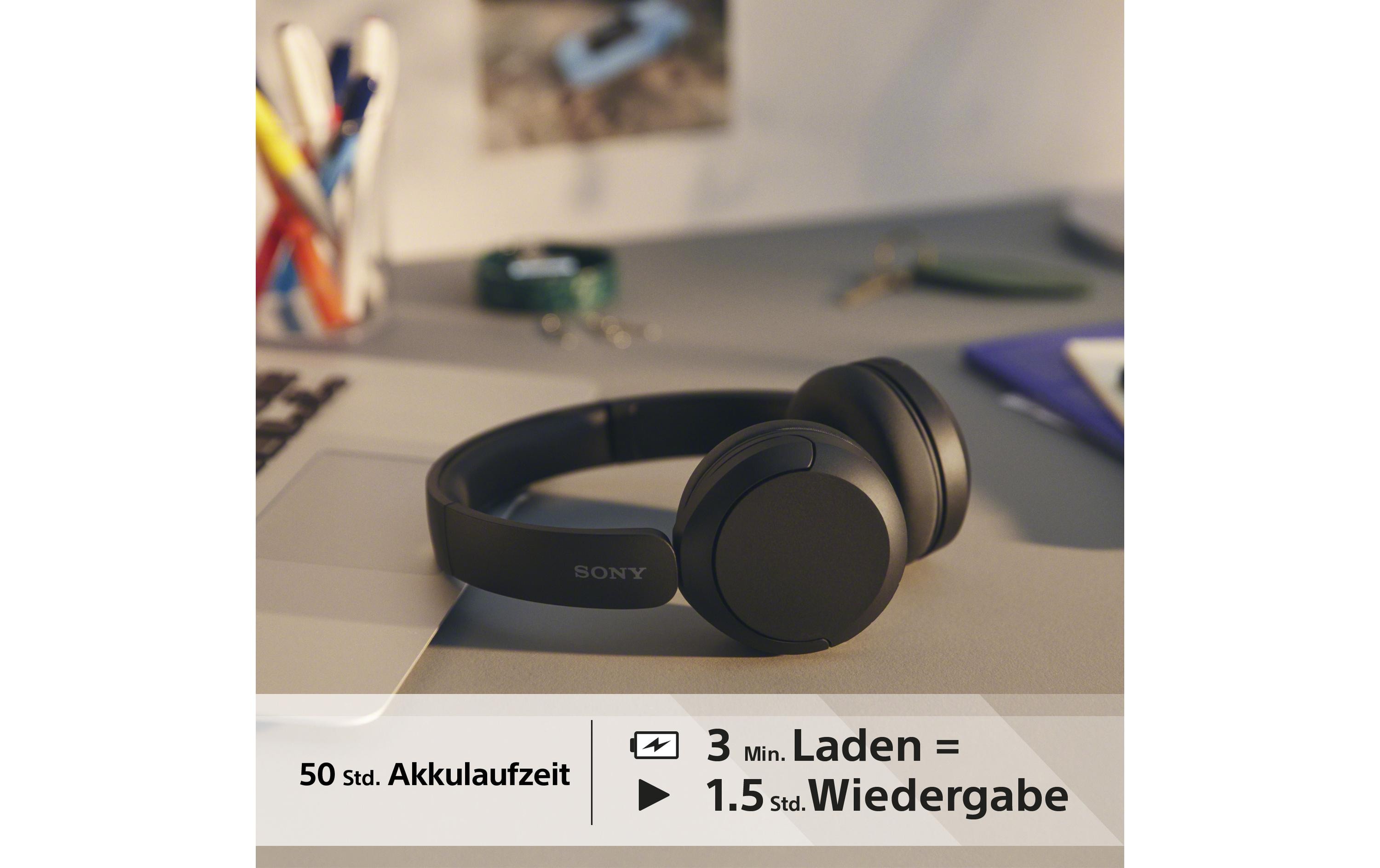 Sony Wireless Over-Ear-Kopfhörer WH-CH520 Schwarz