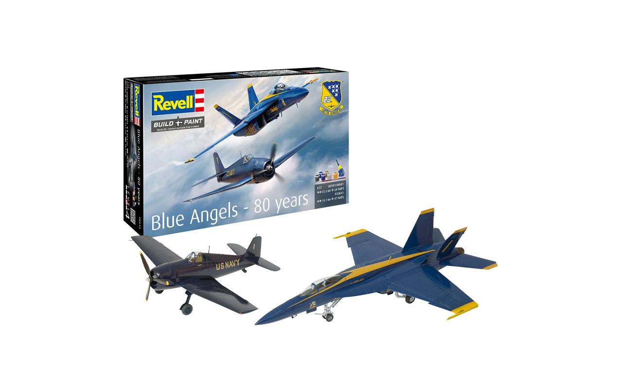 Revell Gift Set Blue Angels - 80 Years 1:72