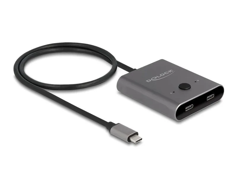 Delock Umschalter USB Type-C 2 auf 1, Bidirektional, 8K Delock Umschalter USB Type-C 2 auf 1, Bidirektional, 8K