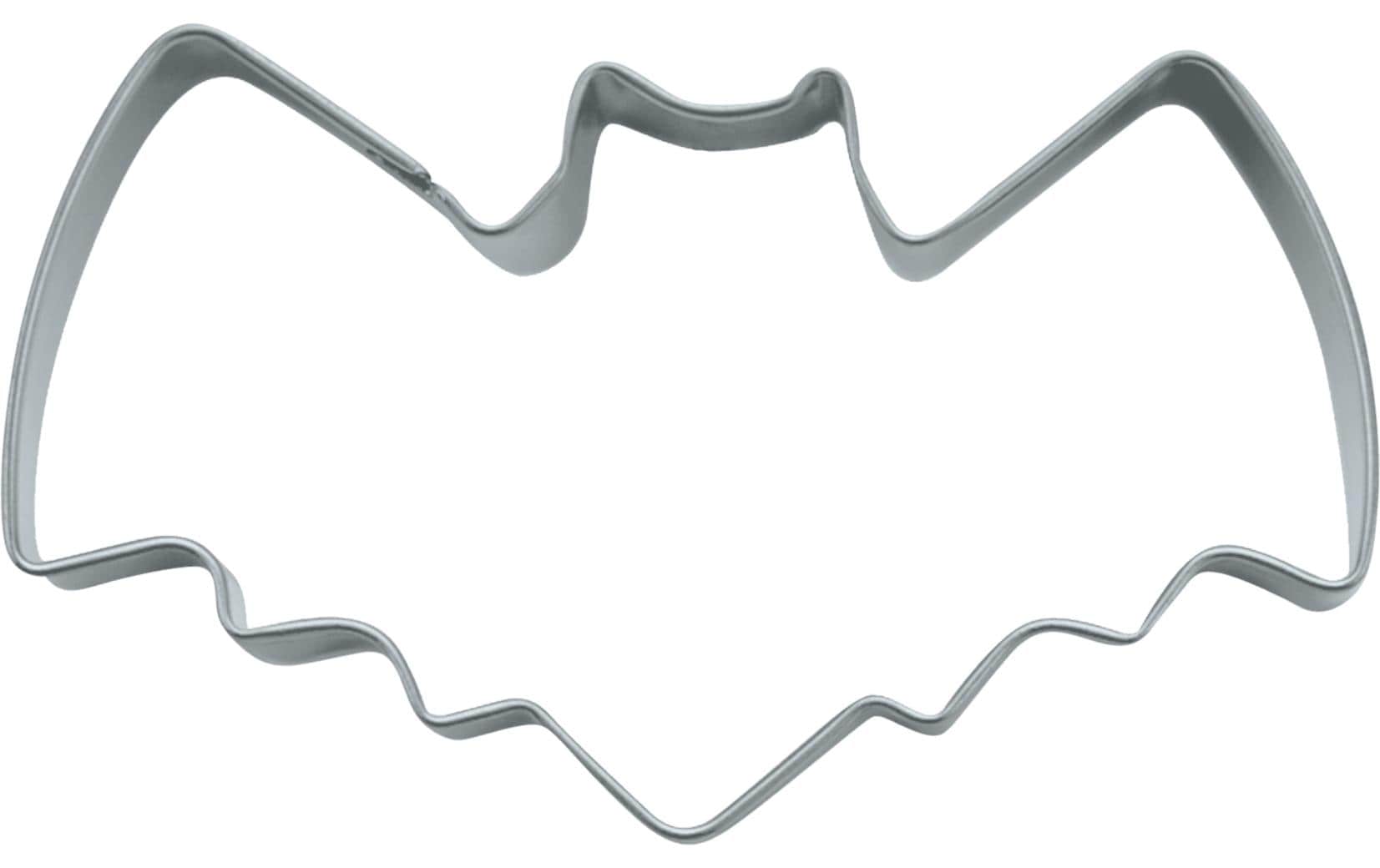 Städter Präge-Ausstecher Fledermaus 8 cm, Silber