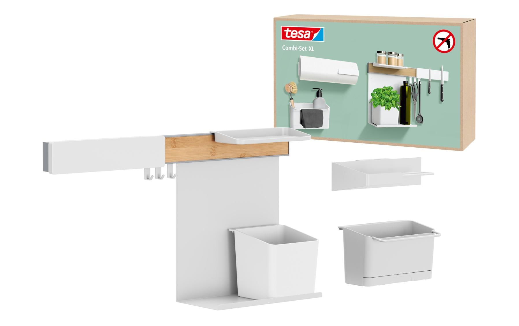 tesa Kombi Set XL Bambus/Weiss tesa Kombi Set XL Bambus/Weiss