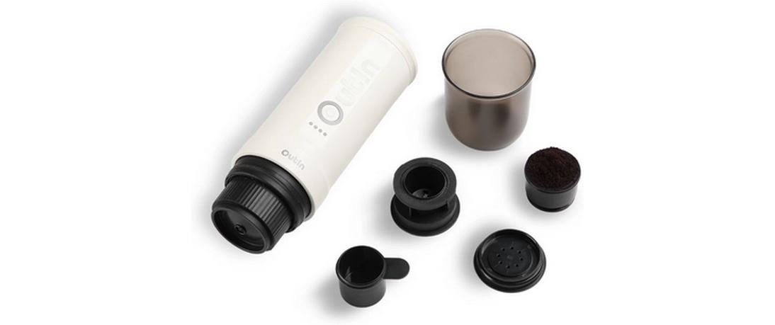 OUTIN Reisekaffeemaschine Nano Weiss