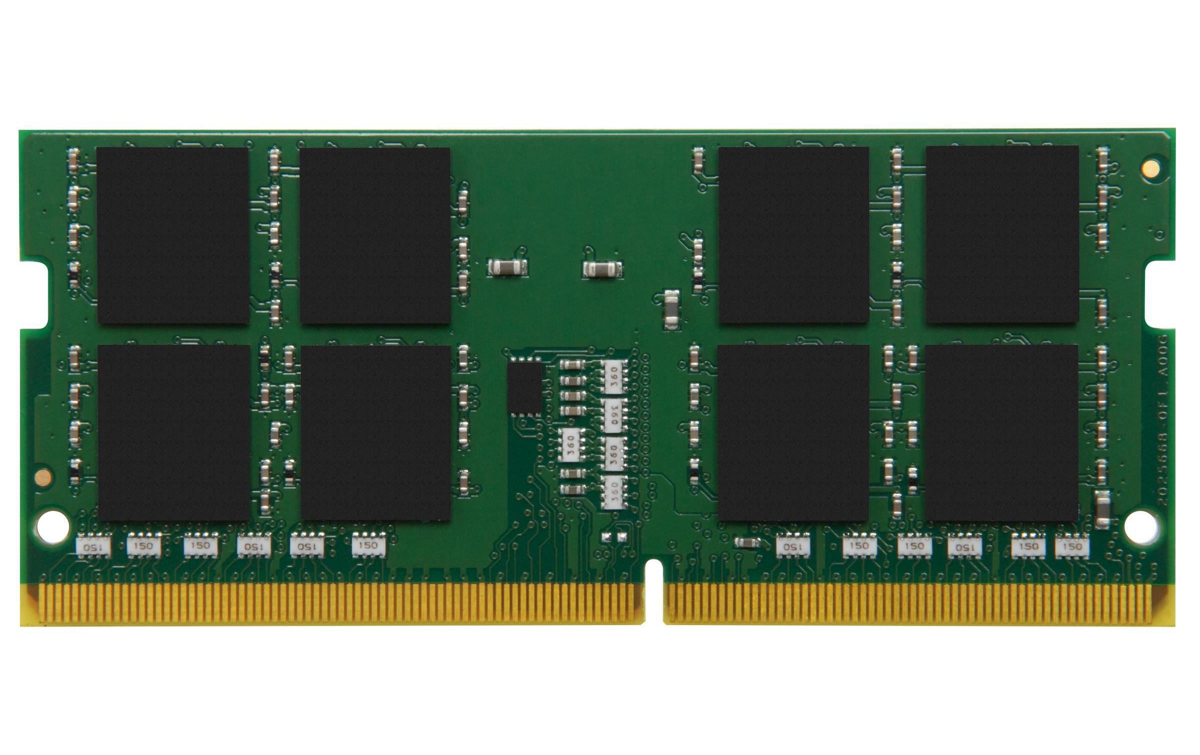 Kingston SO-DDR4-RAM ValueRAM KVR32S22D8/32 3200 MHz 1x 32 GB Kingston SO-DDR4-RAM ValueRAM KVR32S22D8/32 3200 MHz 1x 32 GB