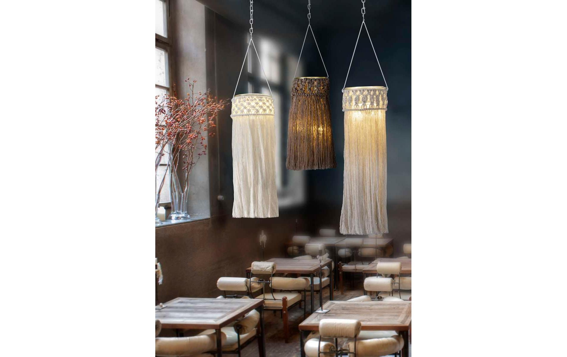 Glorex Wolle Makramee Rope gedreht 3 mm, 250 g, Weiss