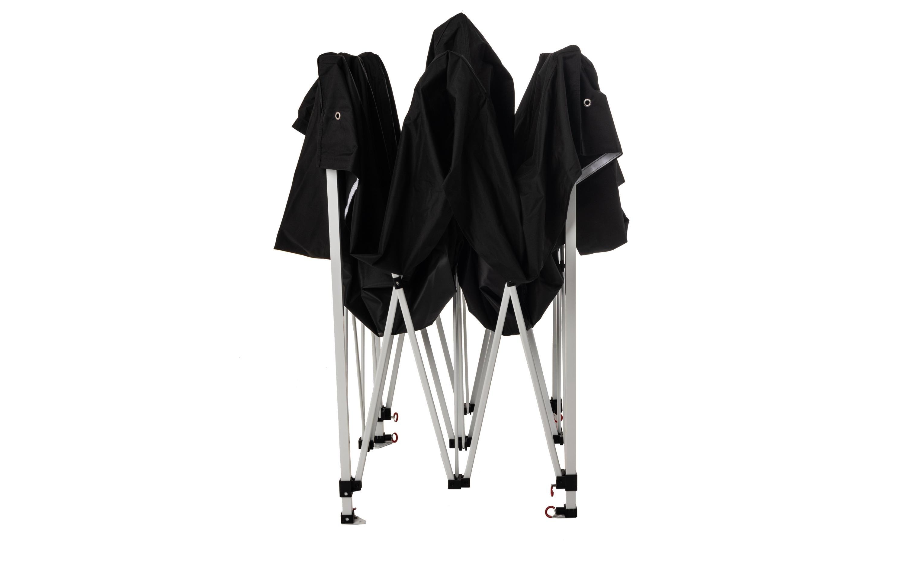 COCON Pavillon Deluxe F00406, 3 x 3 m, faltbar, Schwarz