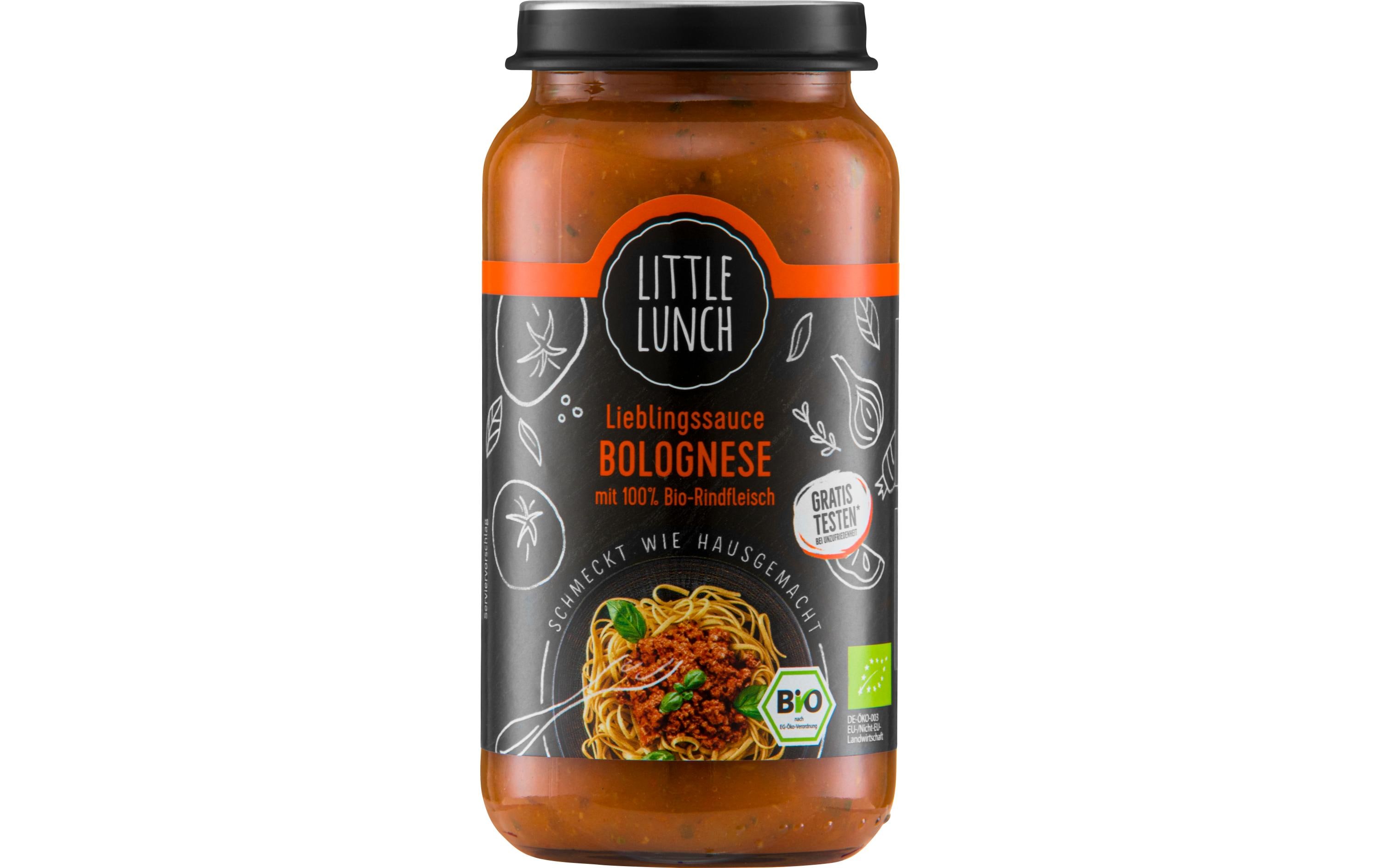Little Lunch Sauce Lieblingssauce Bolognese Bio 250 g Little Lunch Sauce Lieblingssauce Bolognese Bio 250 g