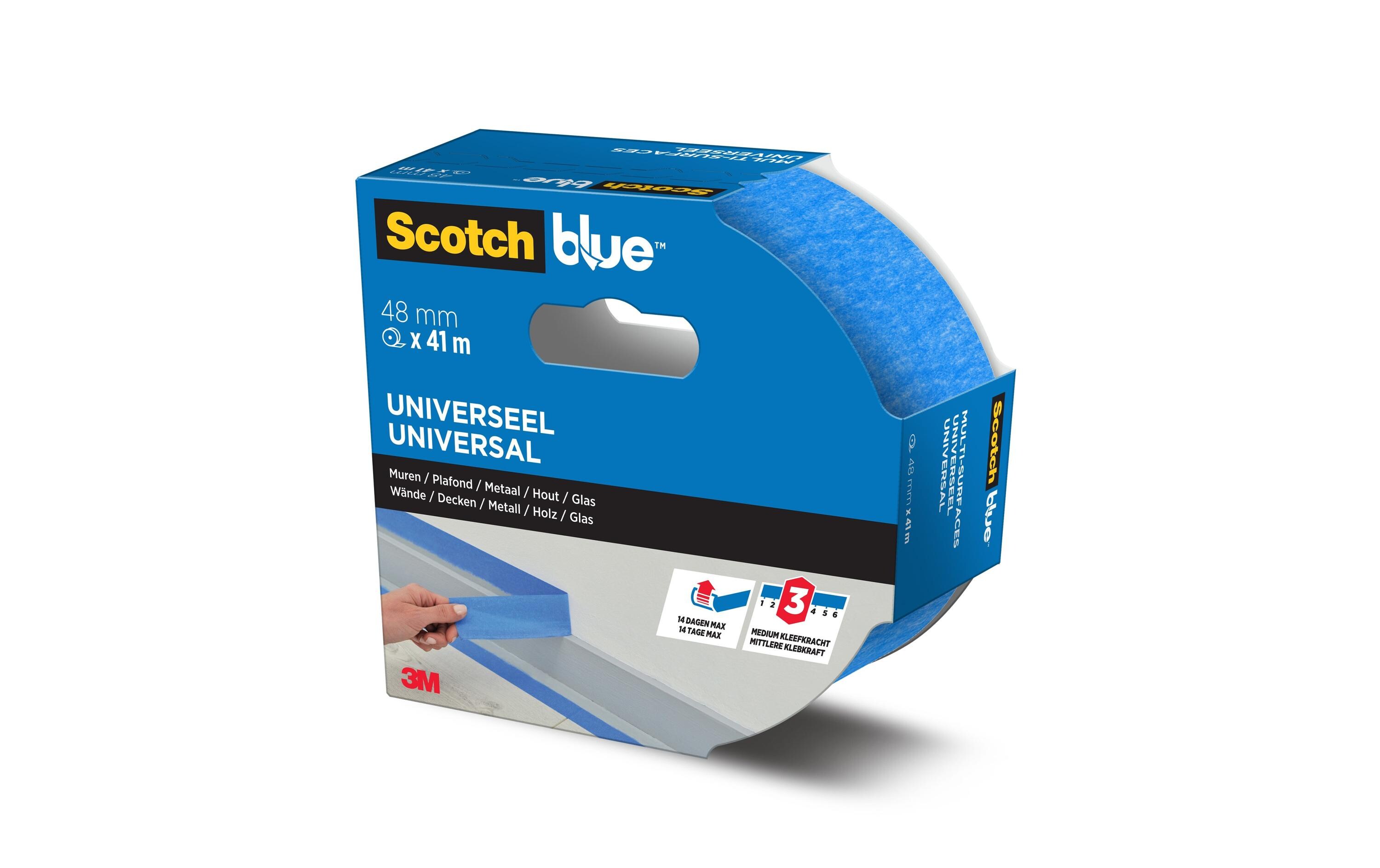 3M Malerabdeckband ScotchBlue Premium 48 mm x 41 m, Blau 3M Malerabdeckband ScotchBlue Premium 48 mm x 41 m, Blau