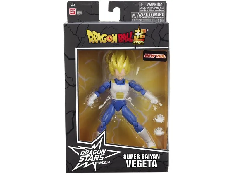 BANDAI Dragon Ball Dragon Stars – Super Saiyan Blue Vegeta