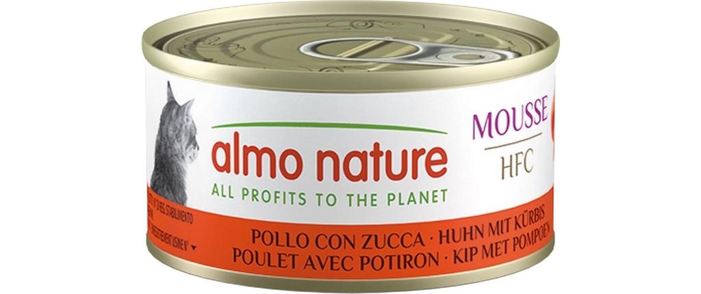 Almo Nature Nassfutter HFC Mousse Huhn mit Kürbis 70 g Almo Nature Nassfutter HFC Mousse Huhn mit Kürbis 70 g